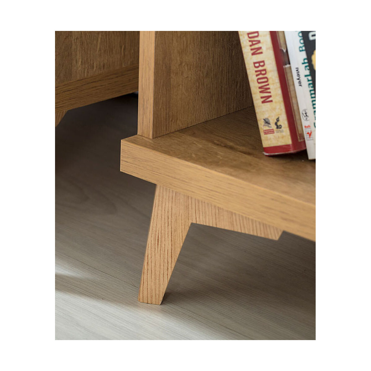 Bücherregal Standregal Fiord 37x37x174cm mit 5 offenen Fächern