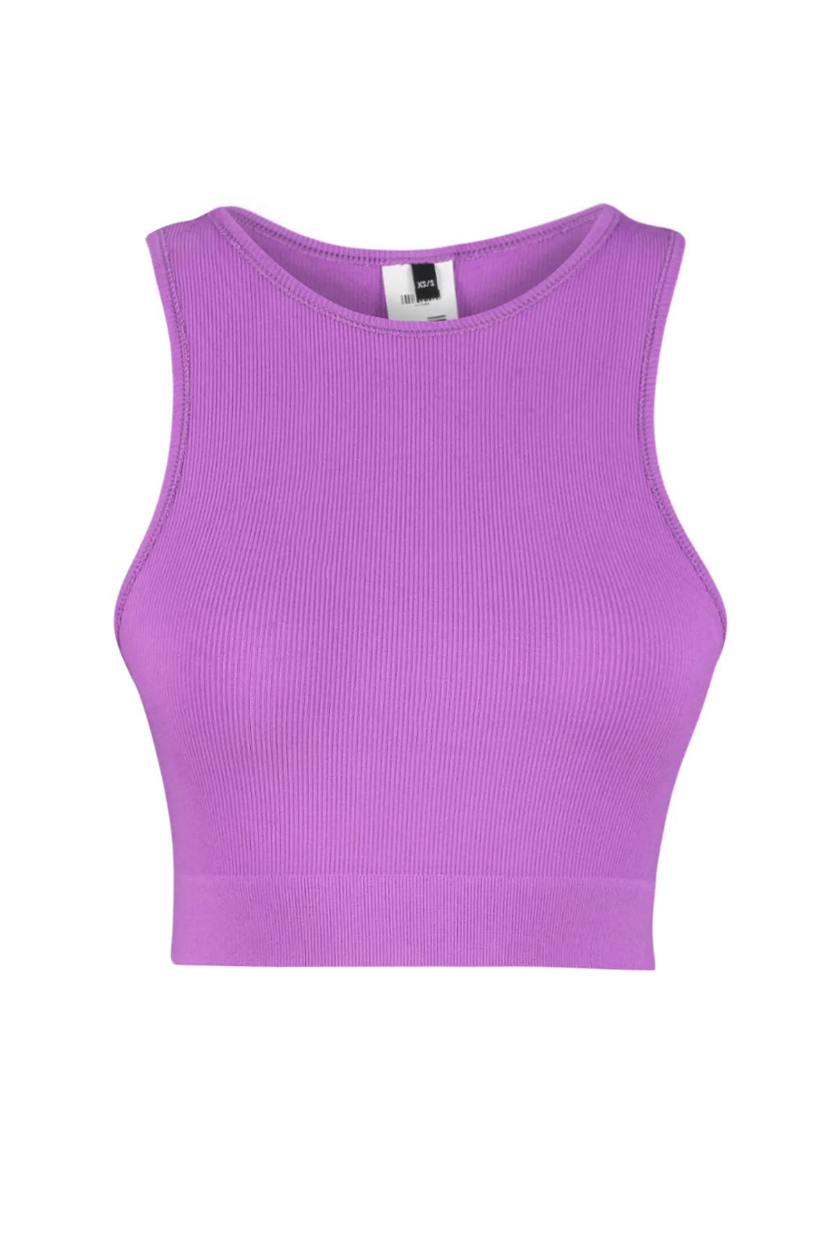 Trendyol Collection  Lavendelfarbener nahtloser/nahtloser, leicht stützender/formender gestrickter Sport-BH TWOSS21SS0024