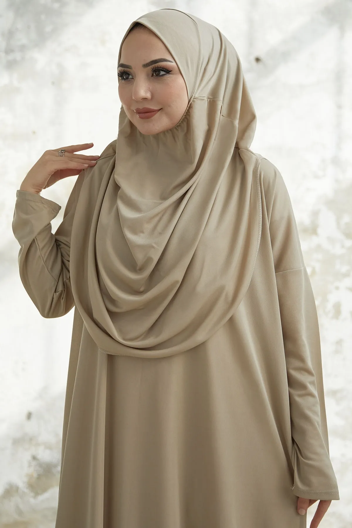 InStyle  Einteiliges Gebetskleid – Beige