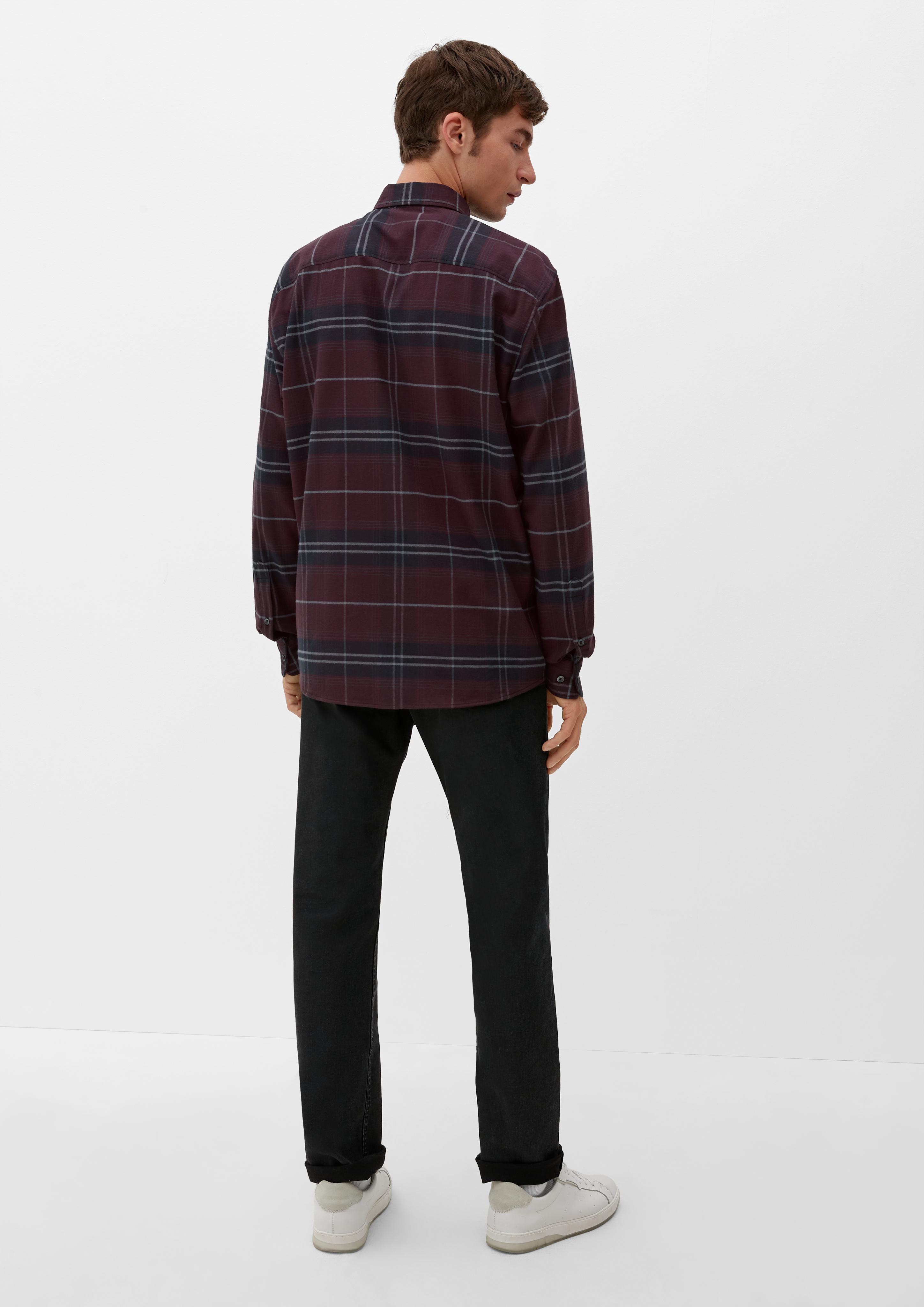 Regular: Twill-Hemd mit Karomuster  2125764-49N1