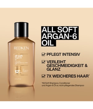 Redken All Soft Argan-6 Haaröl-111 ml