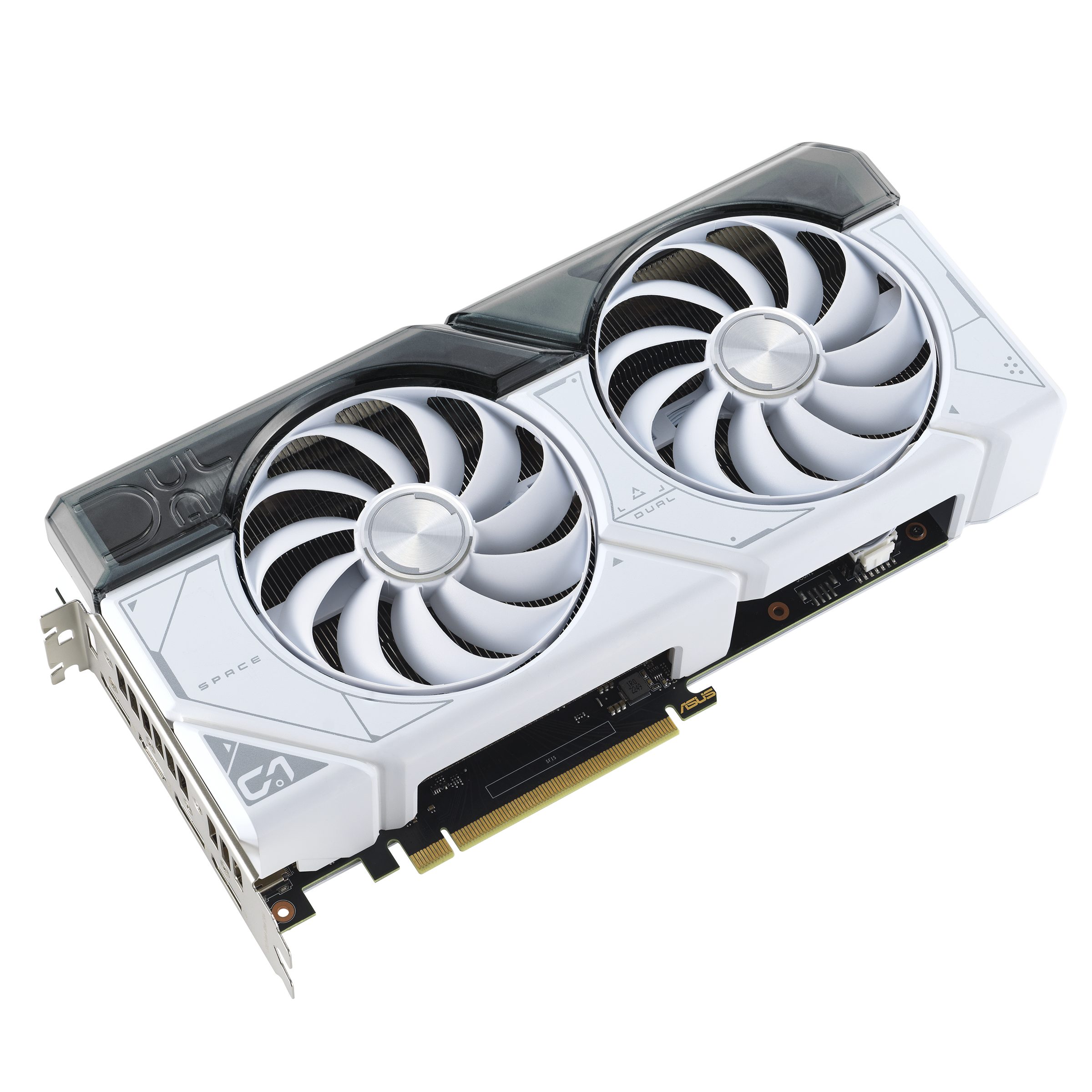 Asus DUAL-RTX4070-O12G-WHITE Grafikkarte (12 GB, GDDR6X)