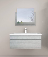 Home Deluxe Badmöbel WANGEROOGE BIG - M Grau