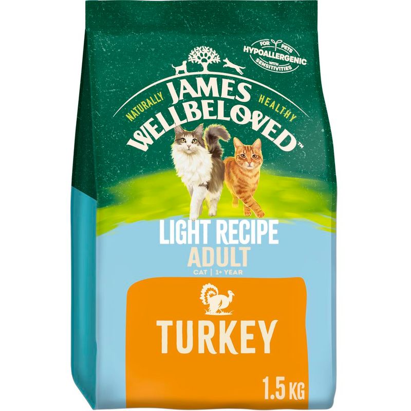 James Wellbeloved Cat Light Truthahn & Reis