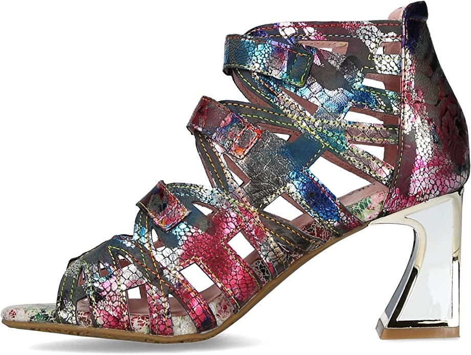 LAURA VITA Klassische Sandalen bunt
