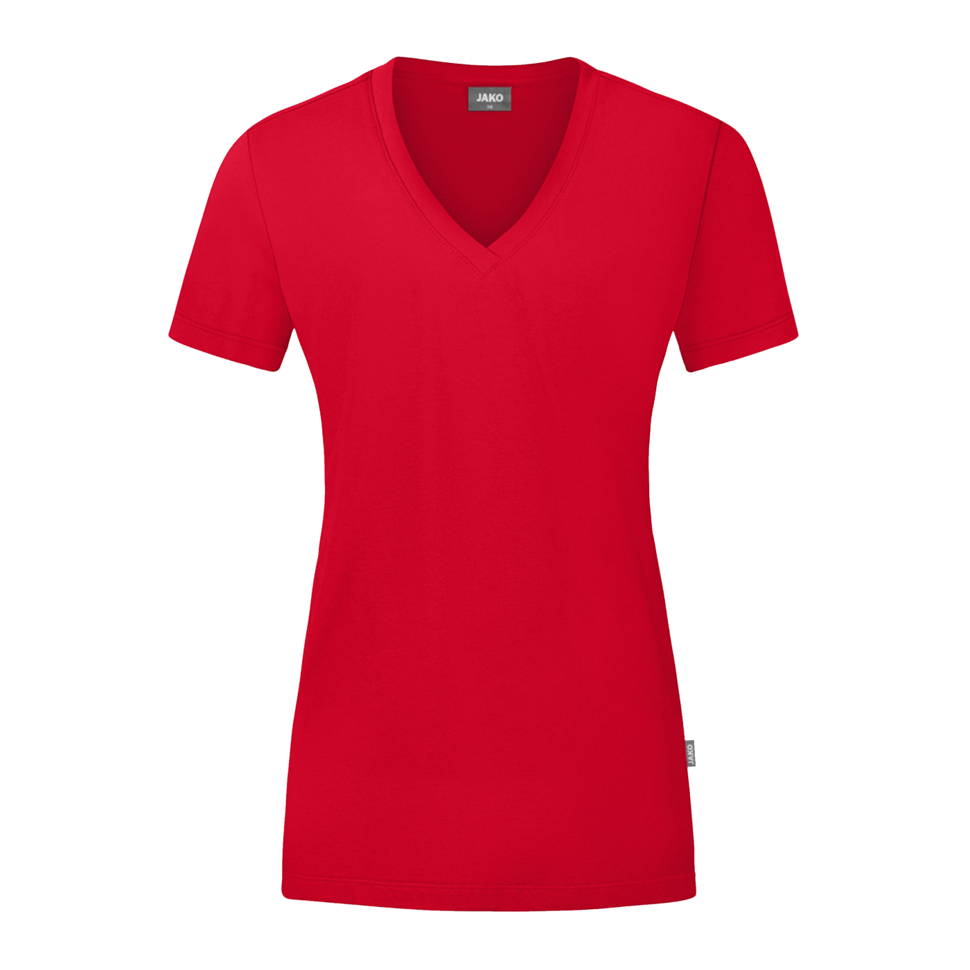 JAKO Organic T-Shirt Damen Rot F100