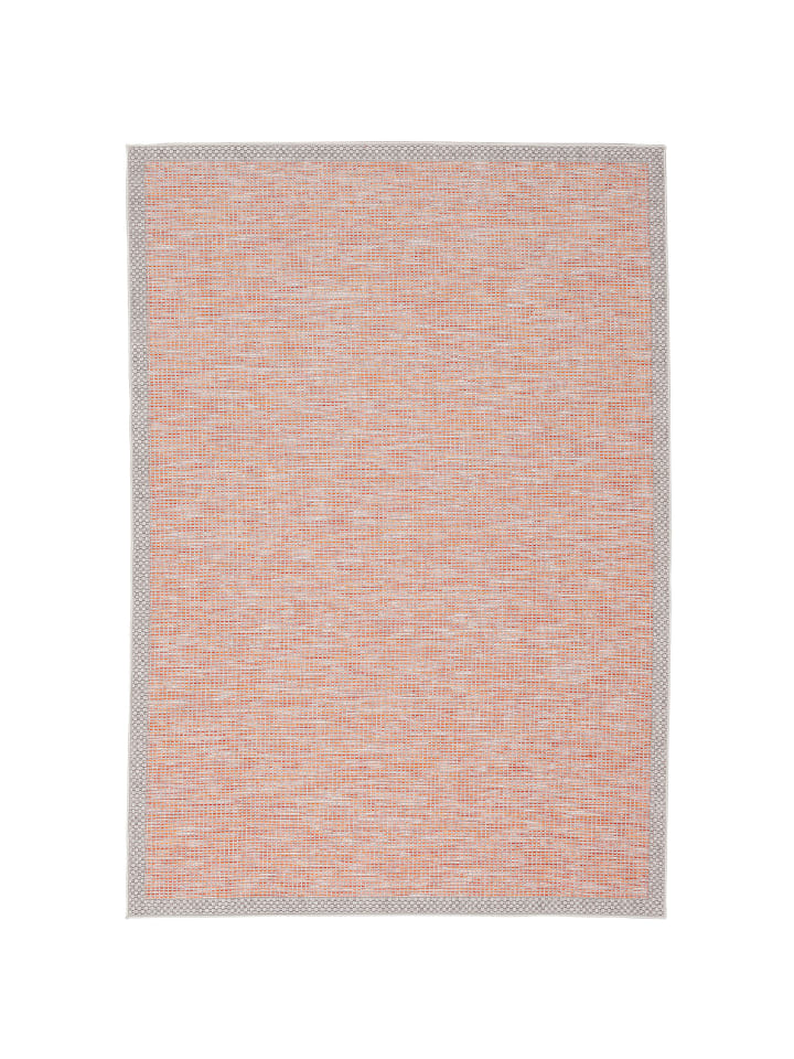 Pergamon In & Outdoor Teppich Flachgewebe Ottawa Mix in Orange günstig kaufen