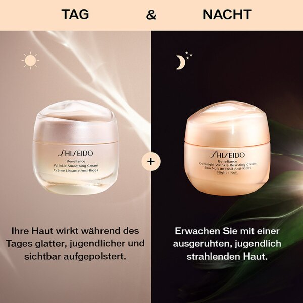 Shiseido Benefiance Overnight Wrinkle Resisting Cream Nachtcreme