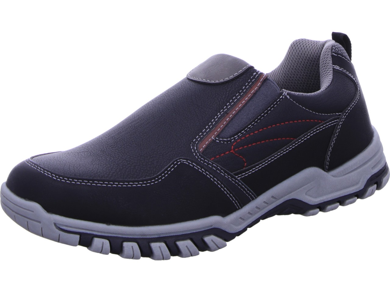 DIVERSE Komfort Slipper schwarz