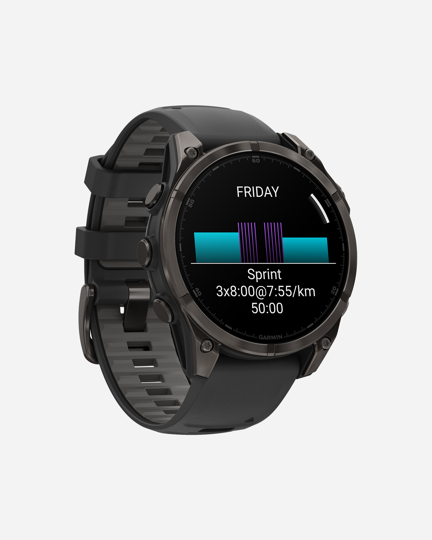 Garmin Fenix 8 Amoled 47mm Sapphire Multifunction Watch 010-02904-21