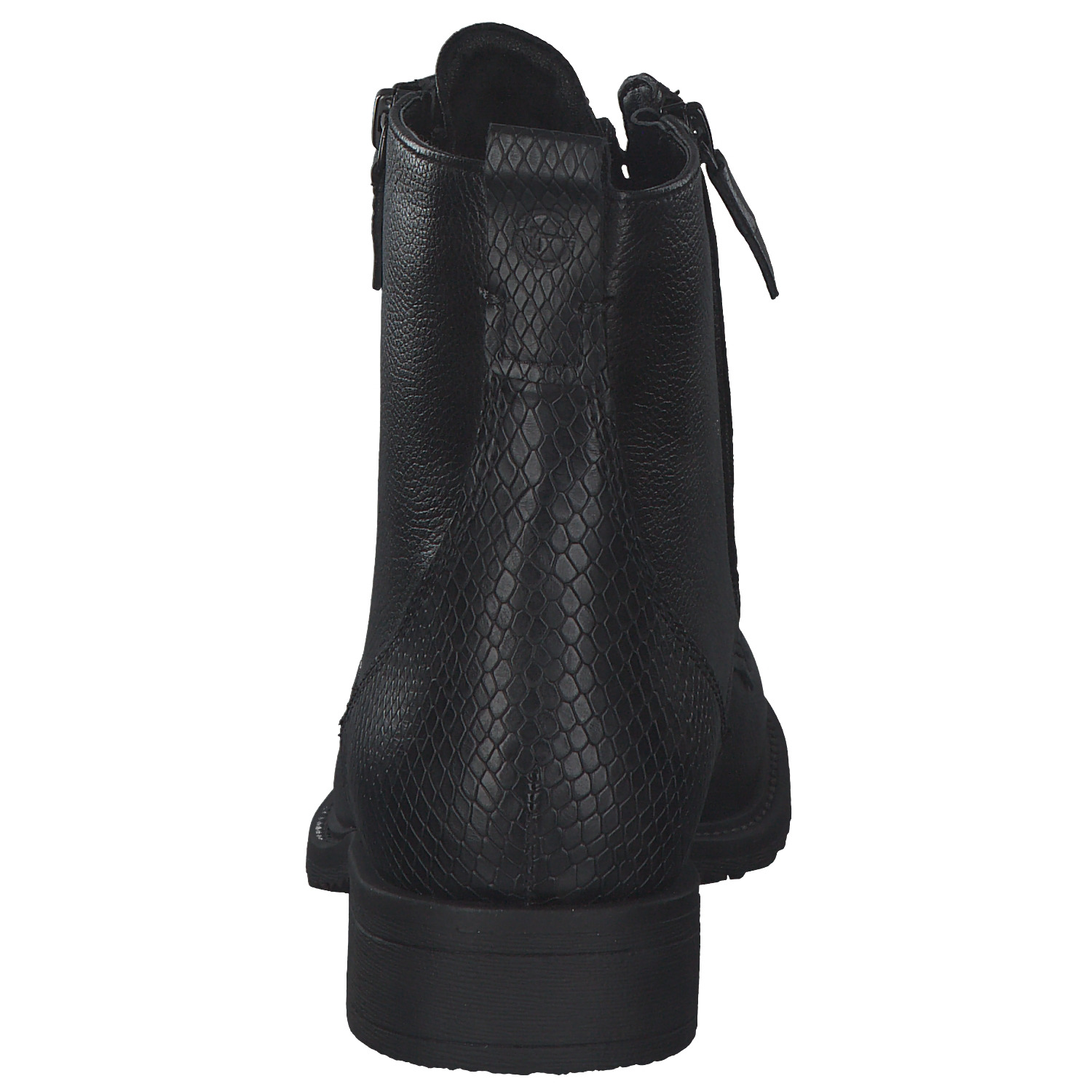 Tamaris 25211, Schnürstiefeletten, Damen, Schwarz