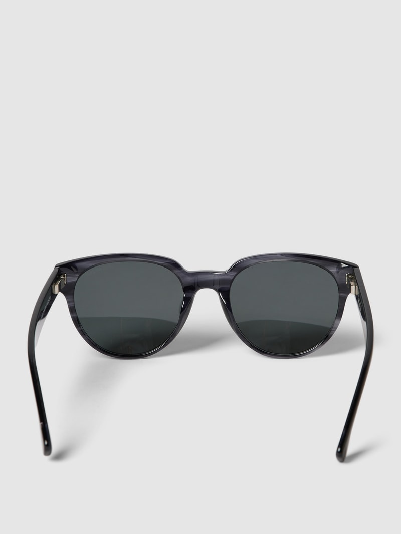 Sonnenbrille mit runden Gläsern Modell 'ROGUERY' in mittelgrau