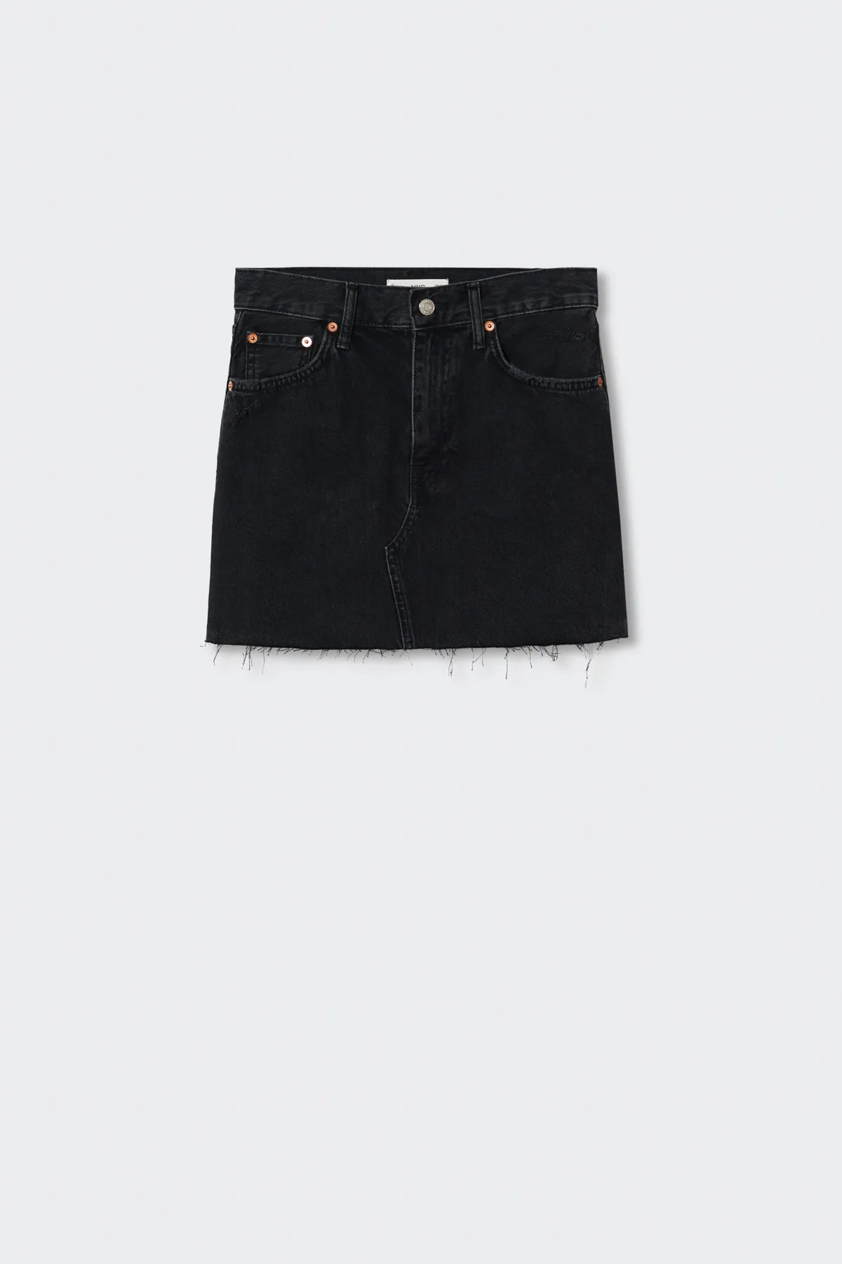 MANGO  27099053 Röcke und Shorts Schwarzer Denim