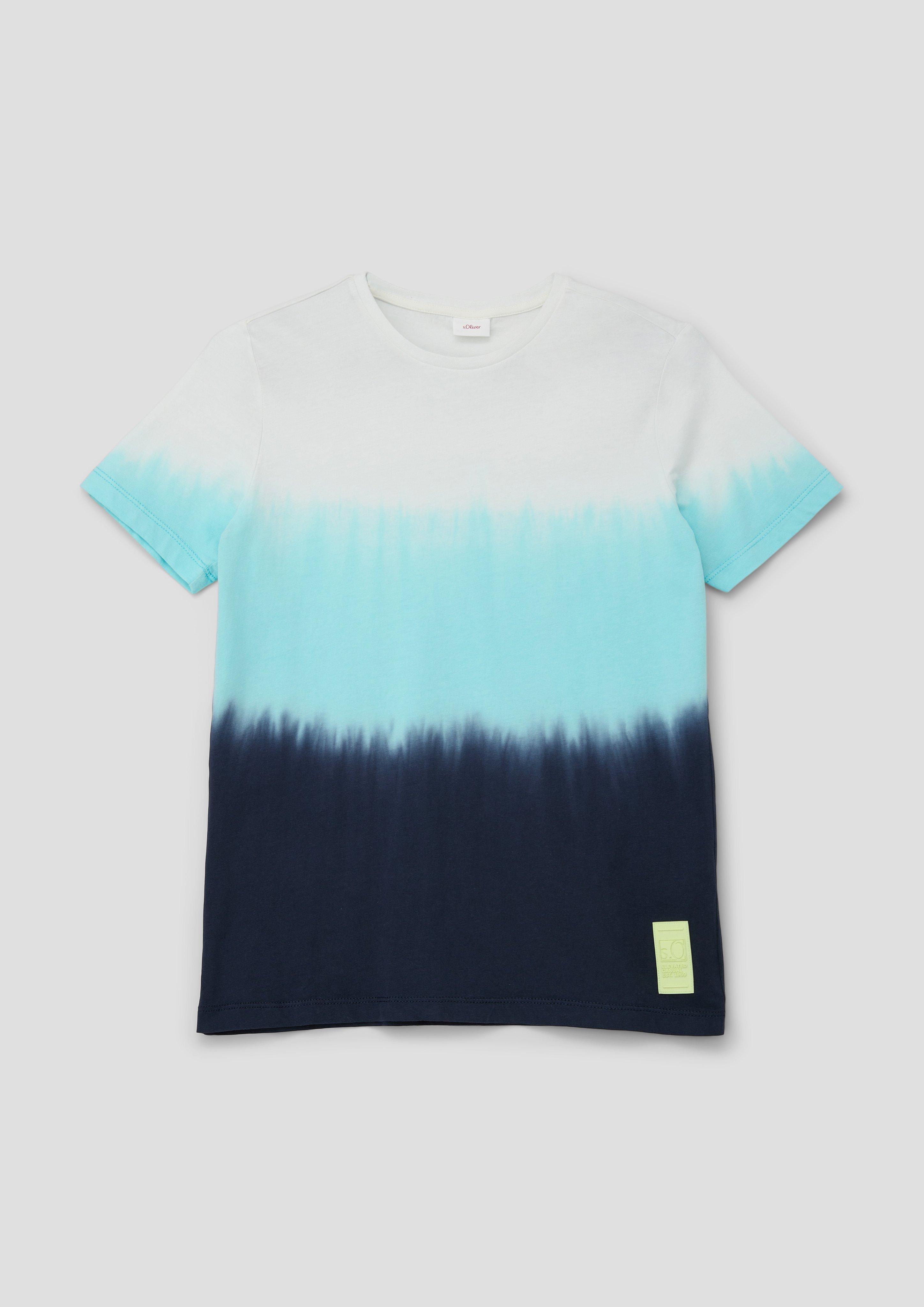 T-Shirt mit Garment Dye  2143082-5952