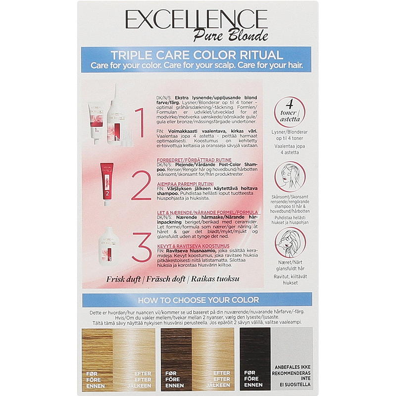 Loreal L'Oréal hårfarge 01 blonde supreme