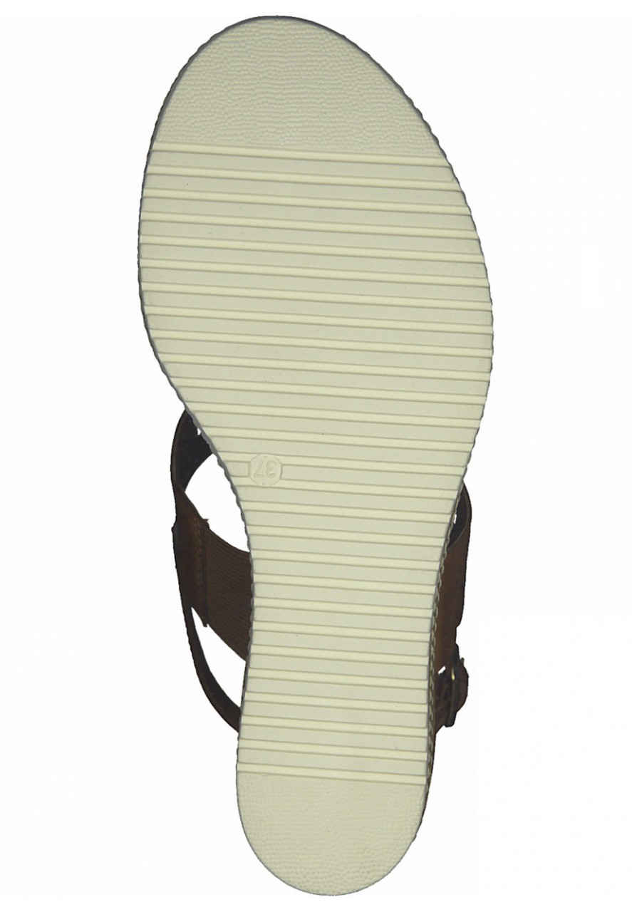 TAMARIS Komfort Sandalen braun