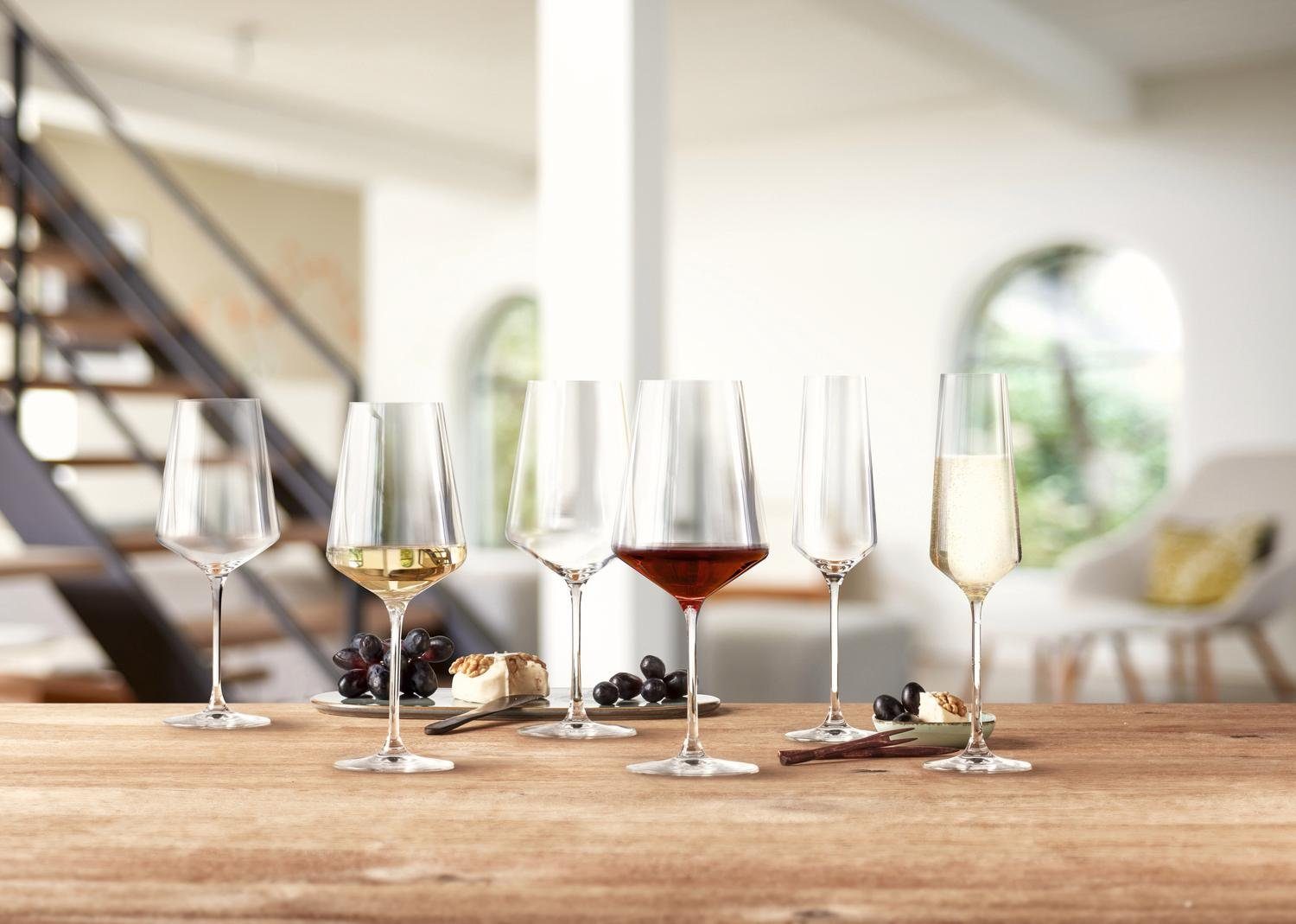 LEONARDO Gläser-Set Puccini, Glas, Teqton-Qualität, 12-teilig