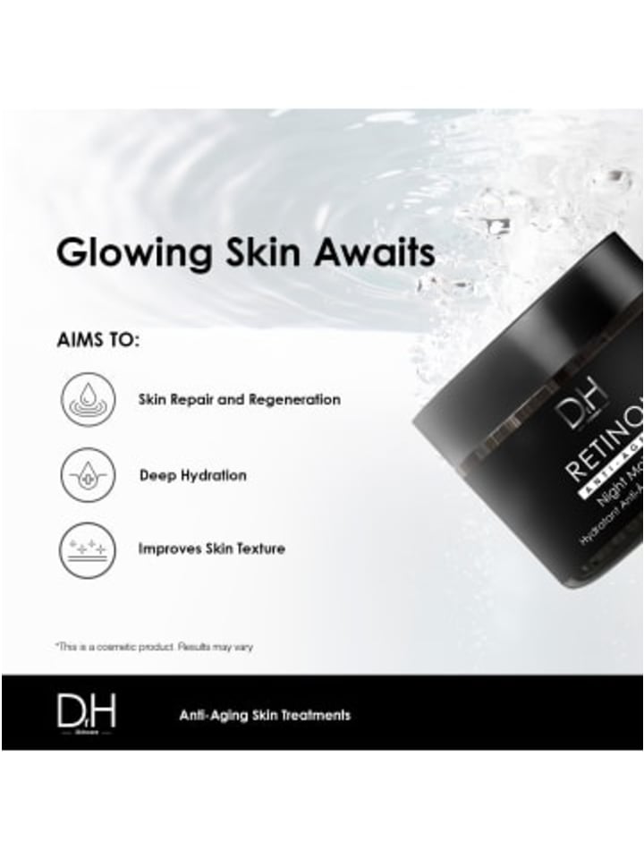 Skinchemists Dr H Retinol Nachtfeuchtigkeitspflege 60ml günstig kaufen onesize