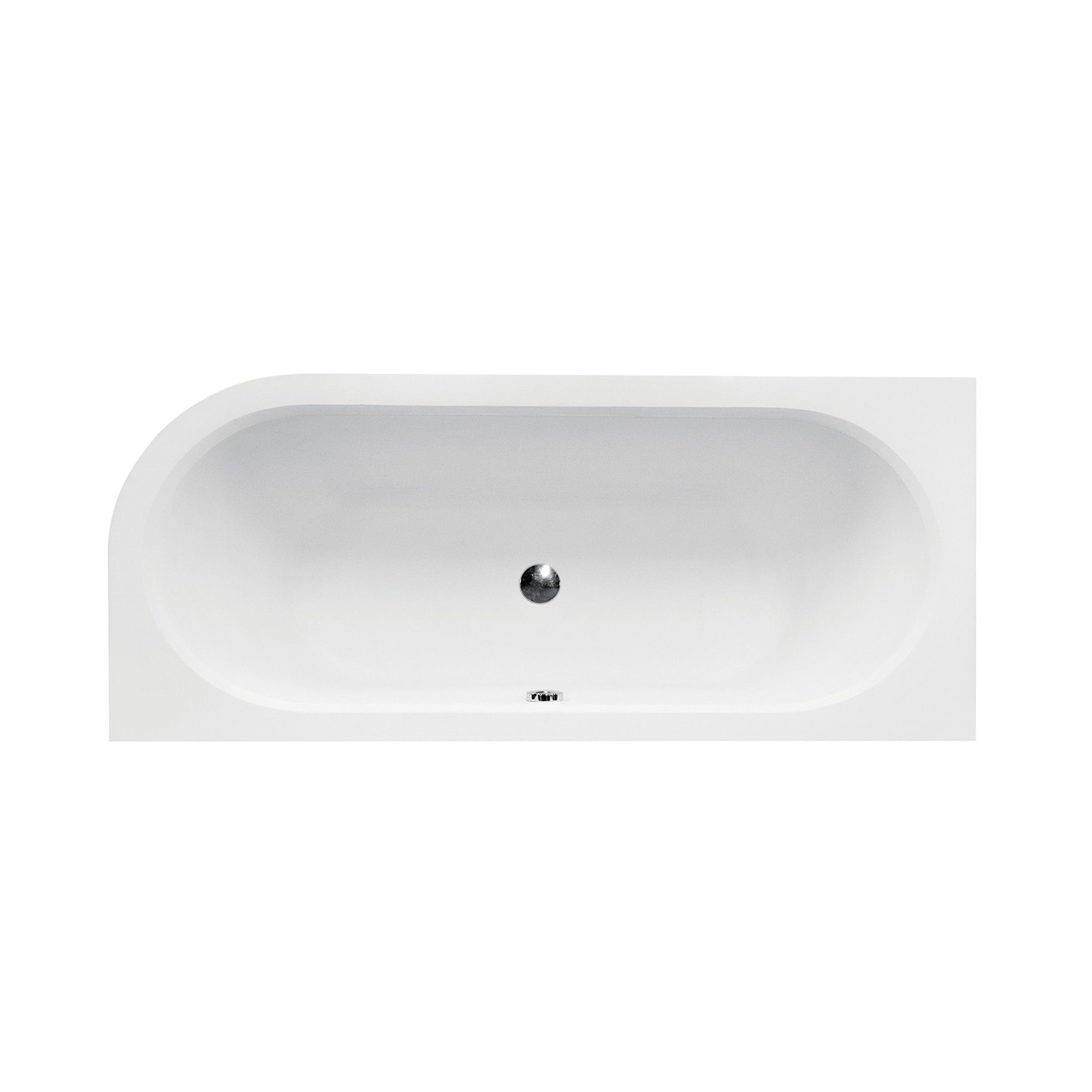 KOLMAN Badewanne Eckbadewanne Avita 160x75, (Links/Rechts), Acrylschürze Styroporverkleidung, Ablauf VIEGA & Füße GRATIS