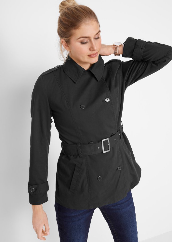 Kurzer Trenchcoat