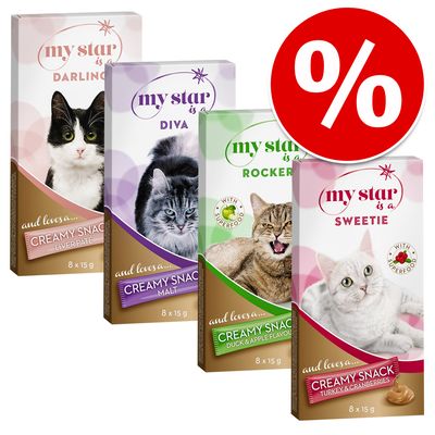 48 x 15 g My Star Creamy Snack zum günstigen Sparpreis!