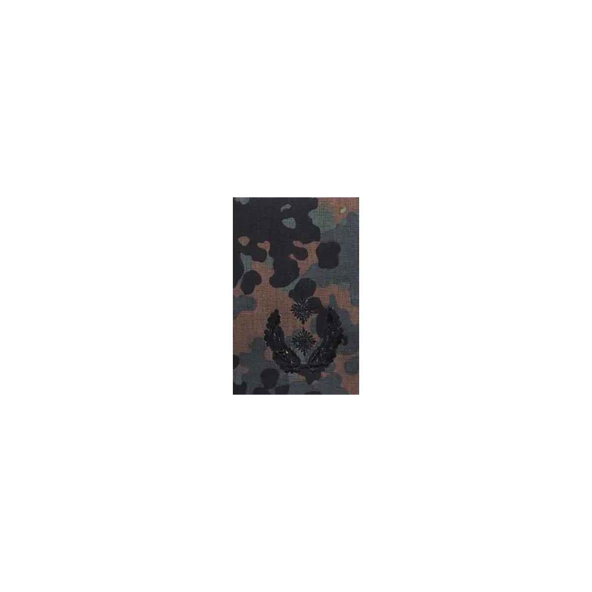 BW Rangabzeichen flecktarn/schwarz Oberstleutnant