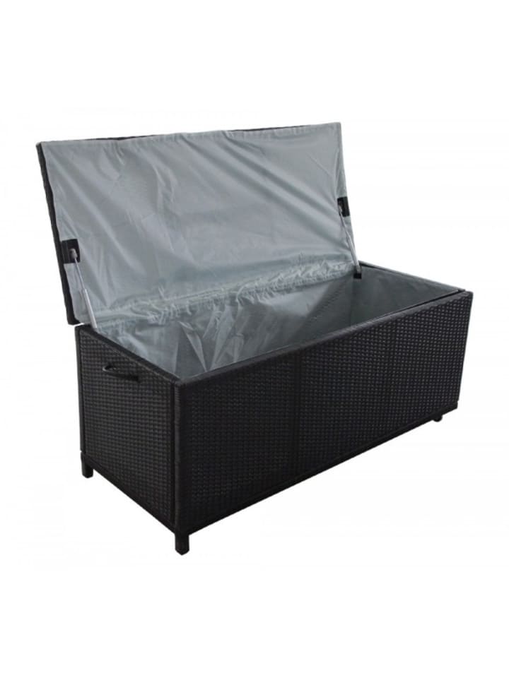 Landwood Furniture   Kissenbox RALF aus Polyrattan in Farbe Mocca günstig kaufen onesize