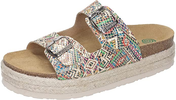 DR. BRINKMANN Komfort Sandalen lila/pink
