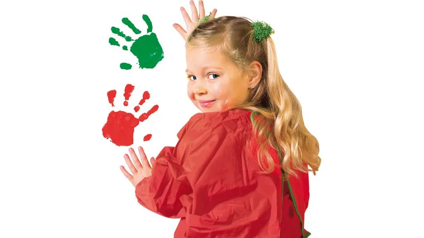 SES Creative - Fingerfarbe 4 Farben je 150ml 580 ml
