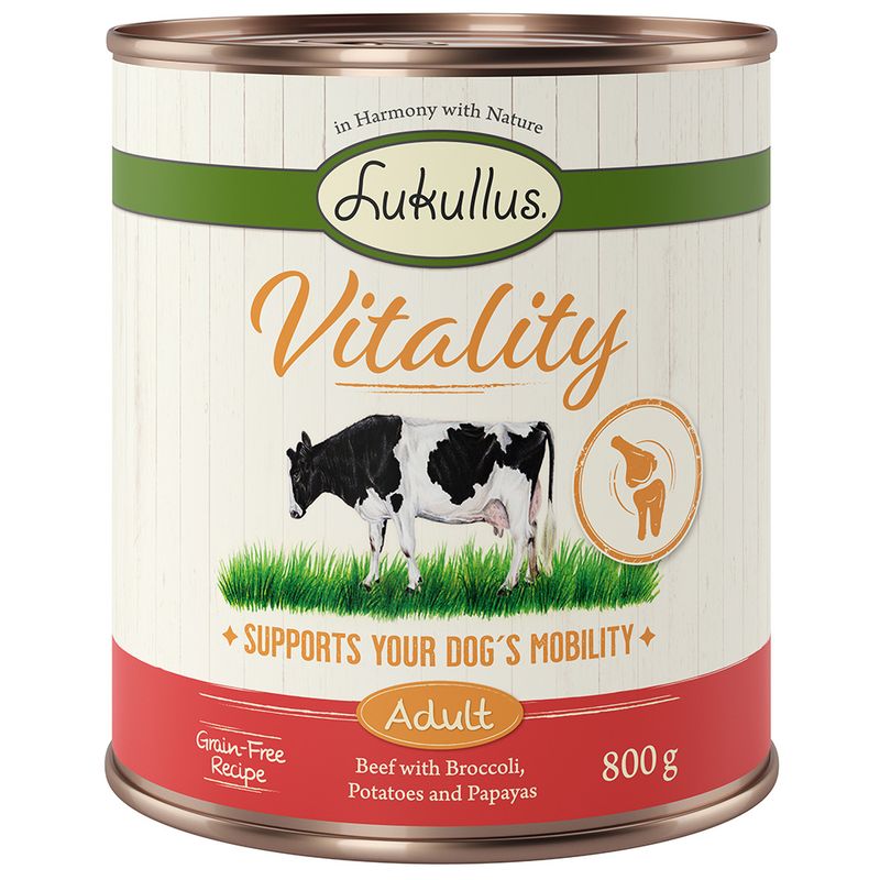 Sparpaket Lukullus Vitality getreidefrei 24 x 800 g