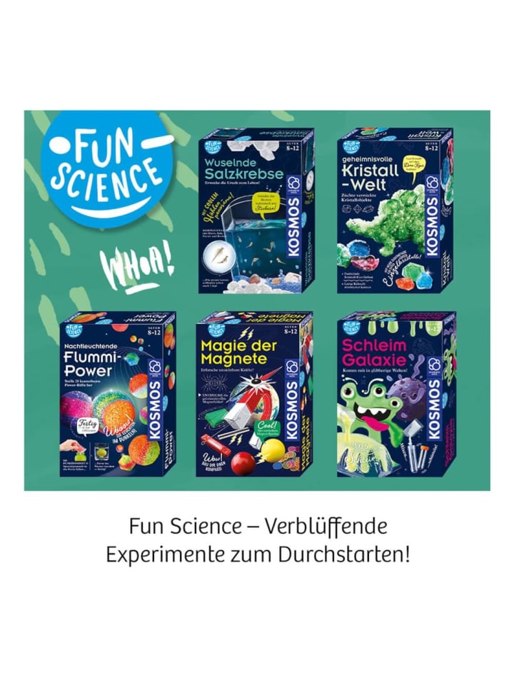 Kosmos Experimentierset Fun Science Wuselnde Salzkrebse, 8-12 Jahre günstig kaufen onesize