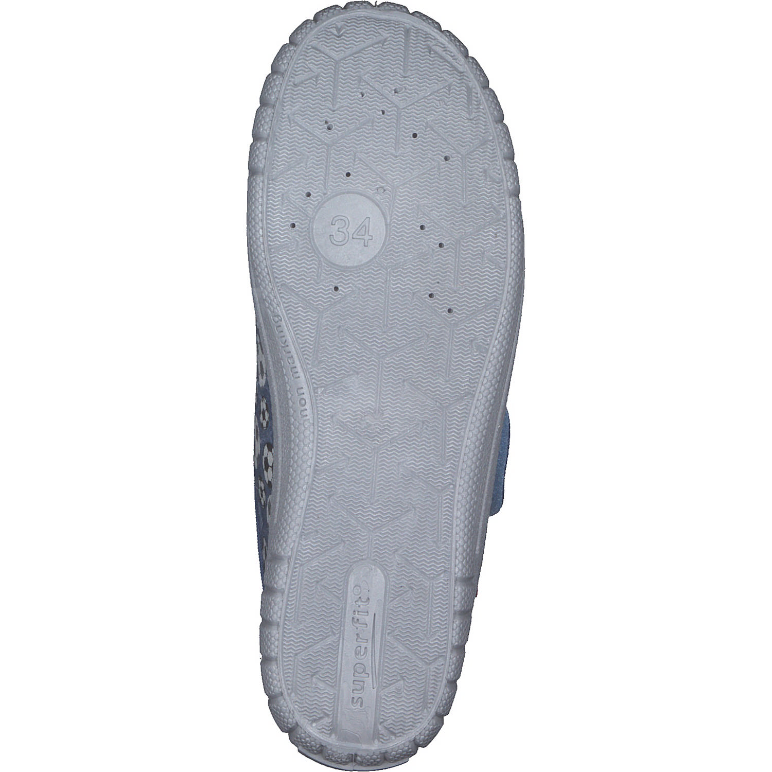 Superfit BILL 00279, Hausschuhe, Kinder, Blau/mehrfarbig