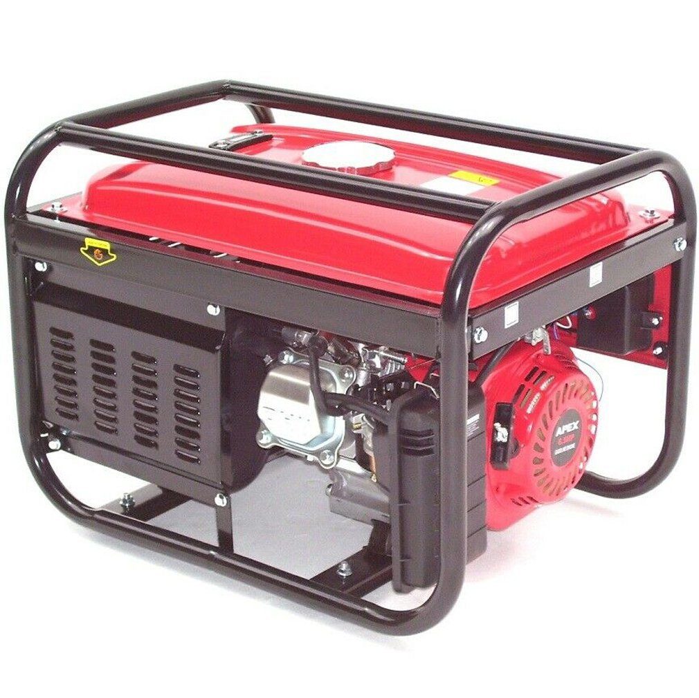 Apex Stromerzeuger Elektro-Start Benzin Stromerzeuger 9500E Generator 230V 400V 66265, (1-tlg)
