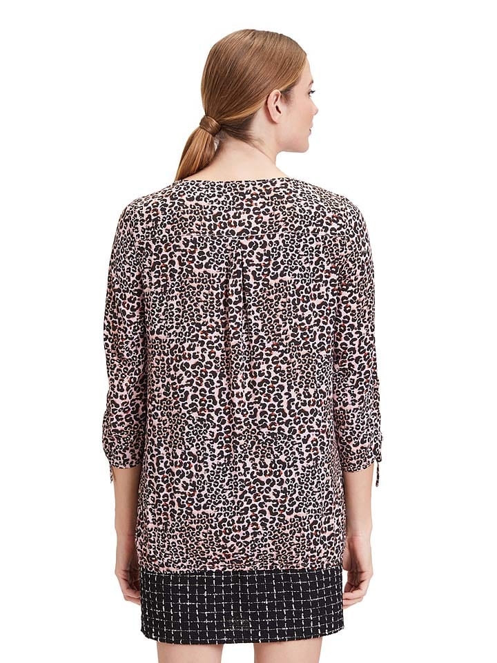 CARTOON Bluse in Schwarz/ Beige günstig kaufen