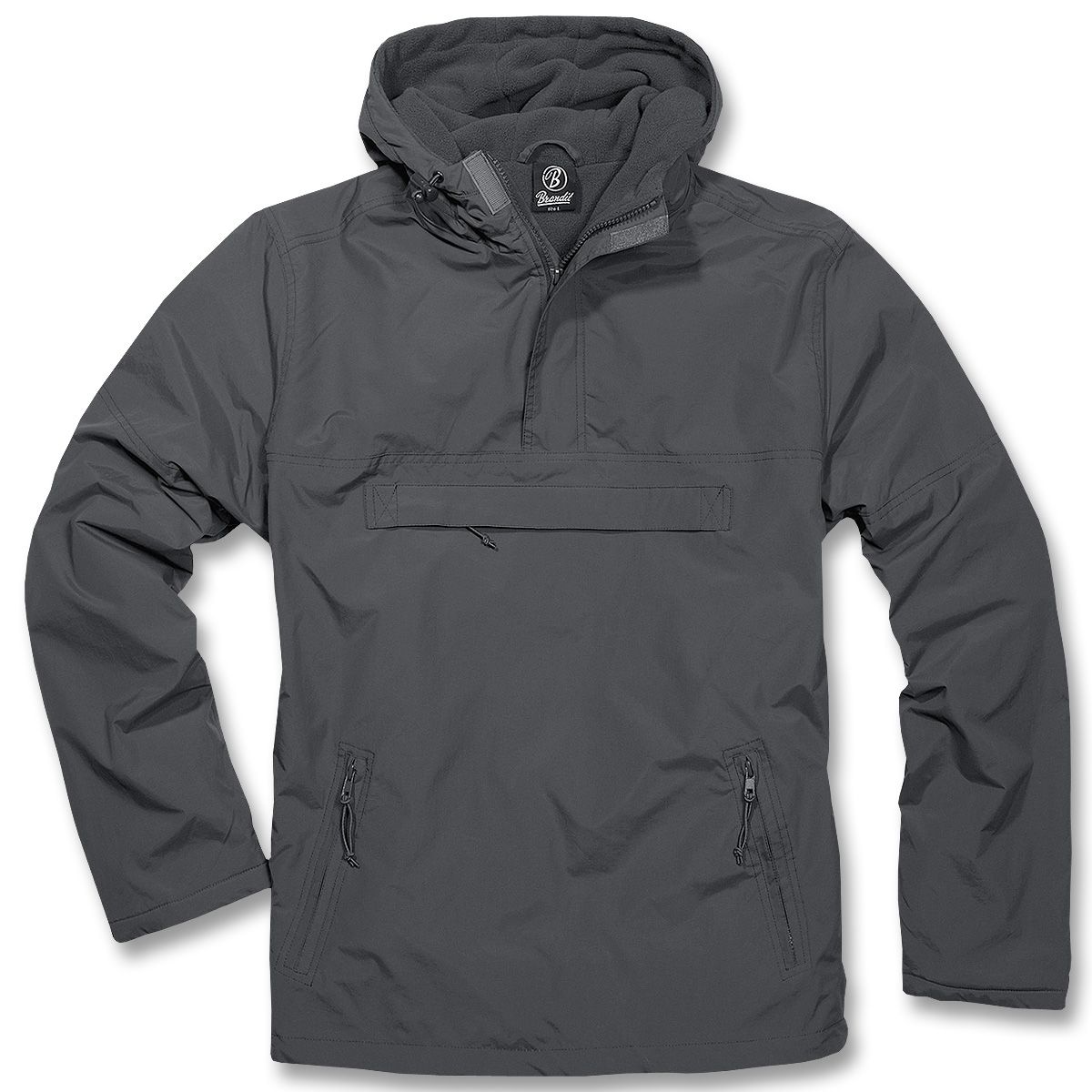 Hooded Windbreaker m. Fleecefutter