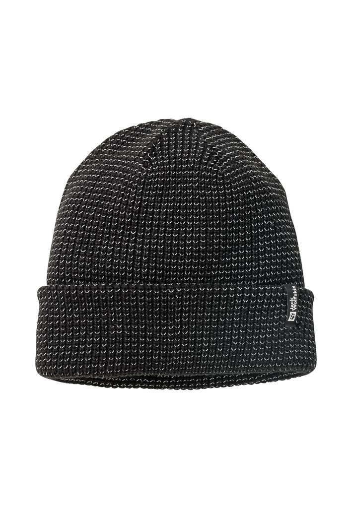 NIGHT HAWK BEANIE Reflektierende Strickmütze