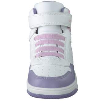 Geox J Washiba Girl Sneaker High in weiß
