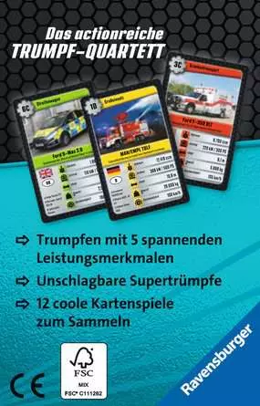 Blaulicht - Kartenspiel ab 7 Jahren