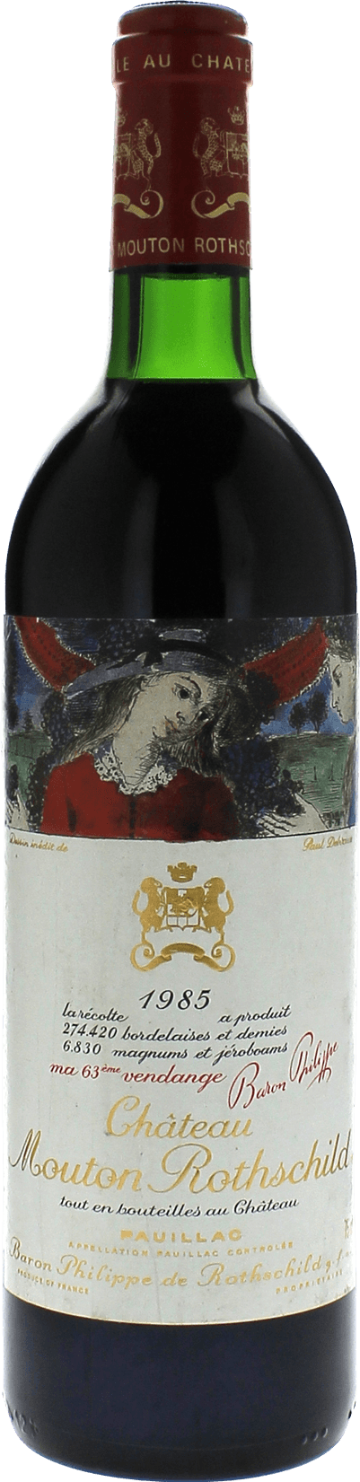 Mouton rothschild 1985