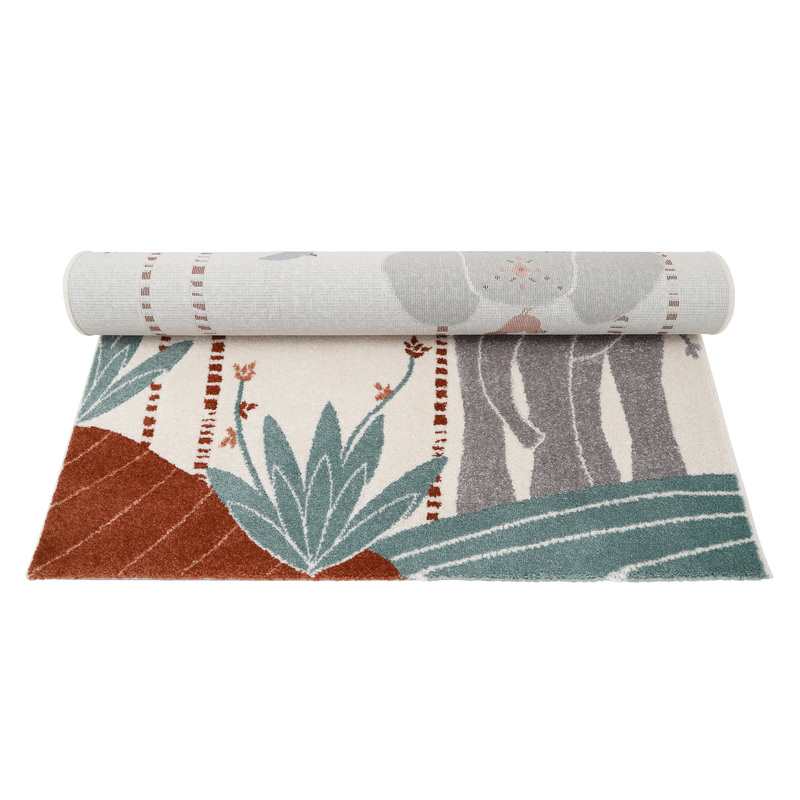 Tapis éléphant 120x170cm MALENA
