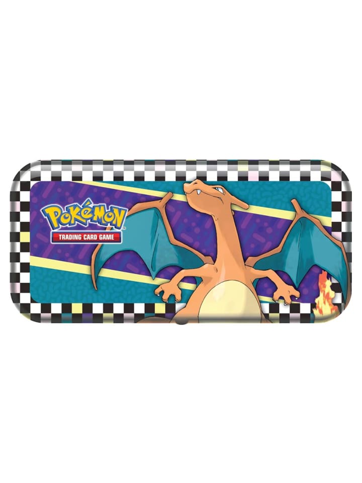 Pokémon Metall Stifte-Etui Glurak & 2 Booster-Packs | Pokemon Karten deutsch günstig kaufen onesize