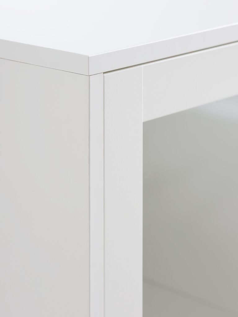 SKALS Display Cabinet SKALS glass door white