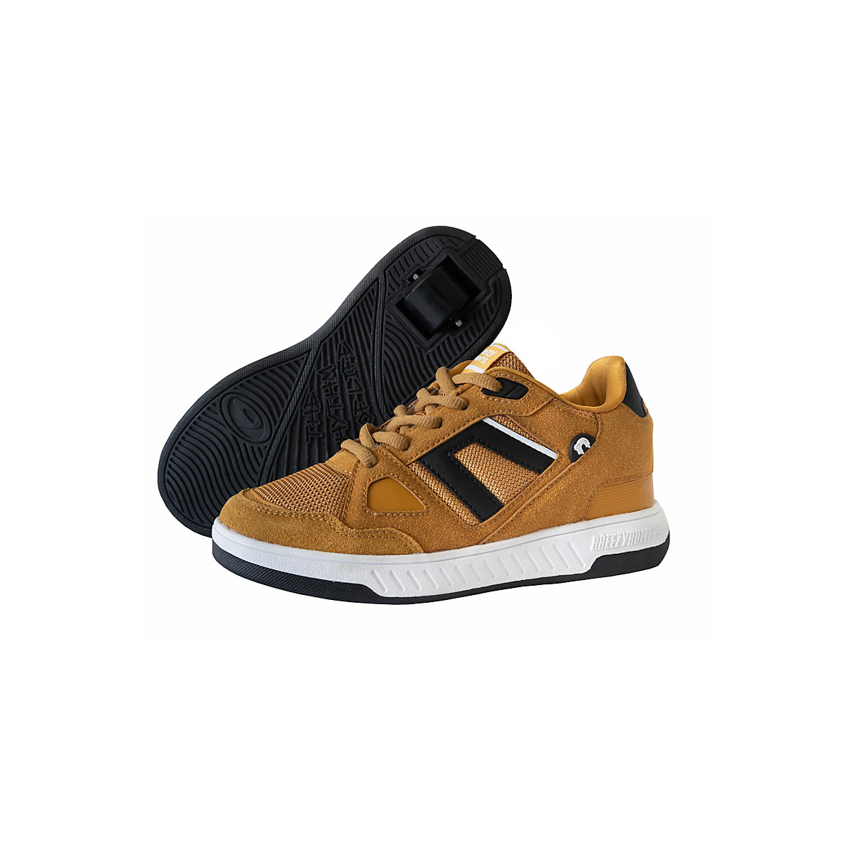 Schuhe mit Rollen 