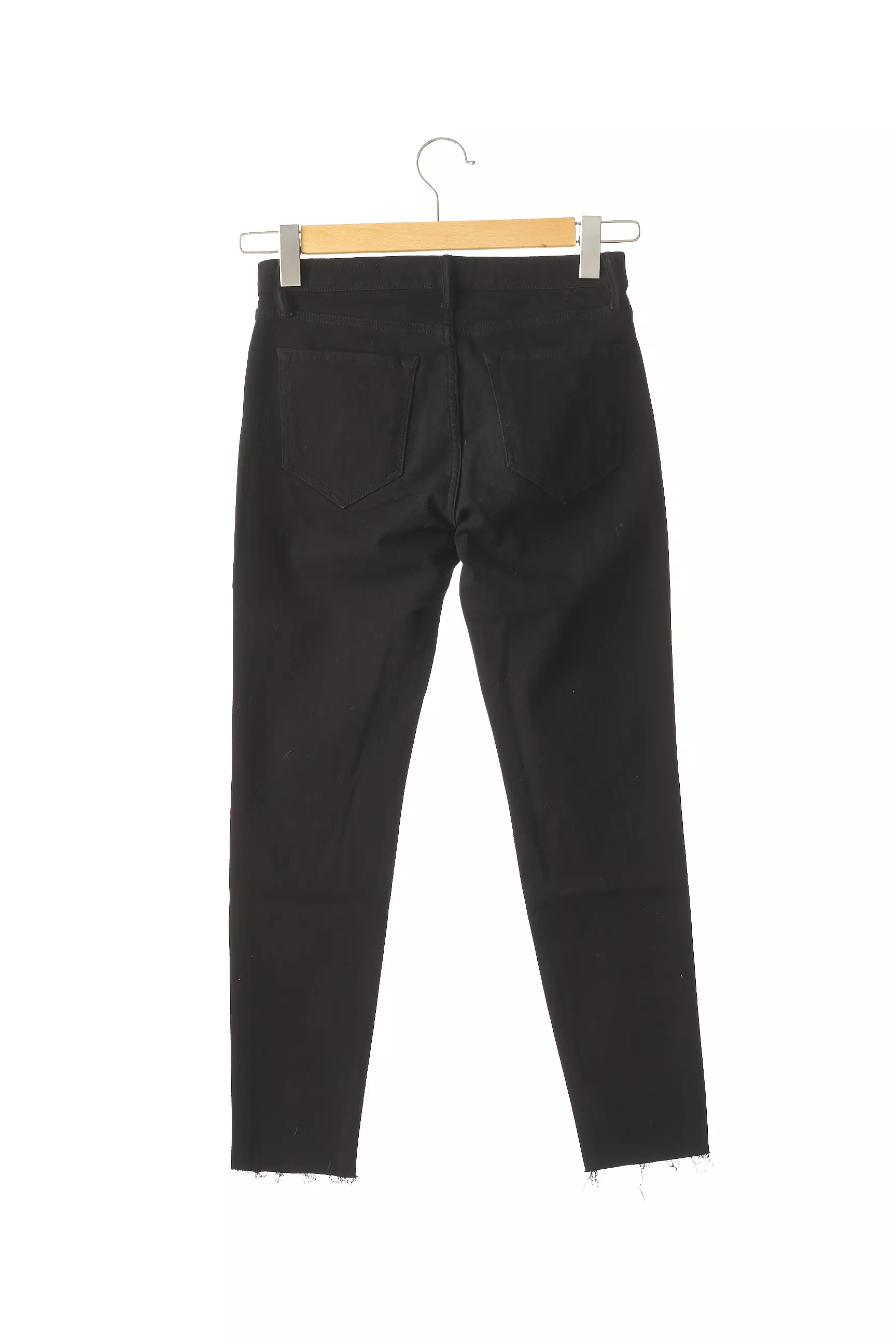 Allsaints Jeans Coupe Slim Femme couleur noir