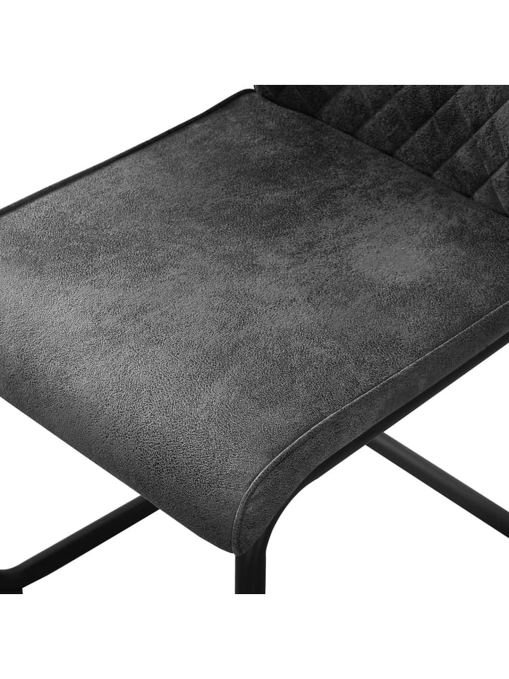 B&D Home Esszimmerstuhl THEO in Anthrazit günstig kaufen