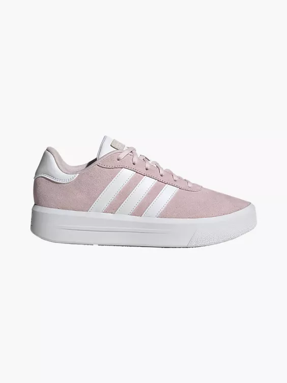 adidas Leder Sneaker COURT PLATFORM SUEDE