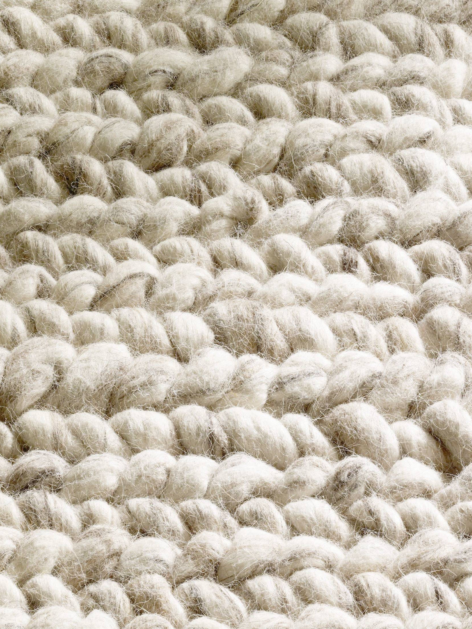 Wool Empire Woll-Teppich, Cream