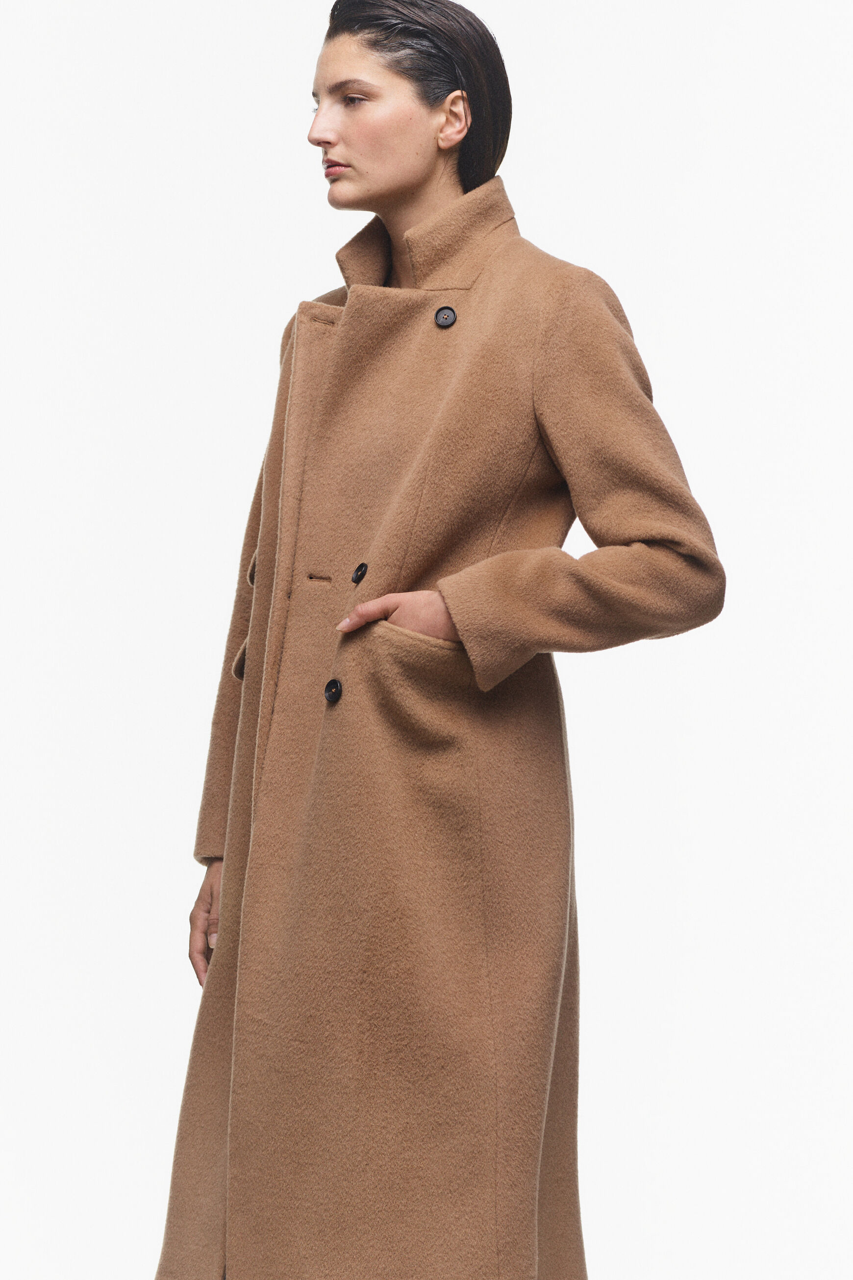 Manteau numero3 c1 camel femme