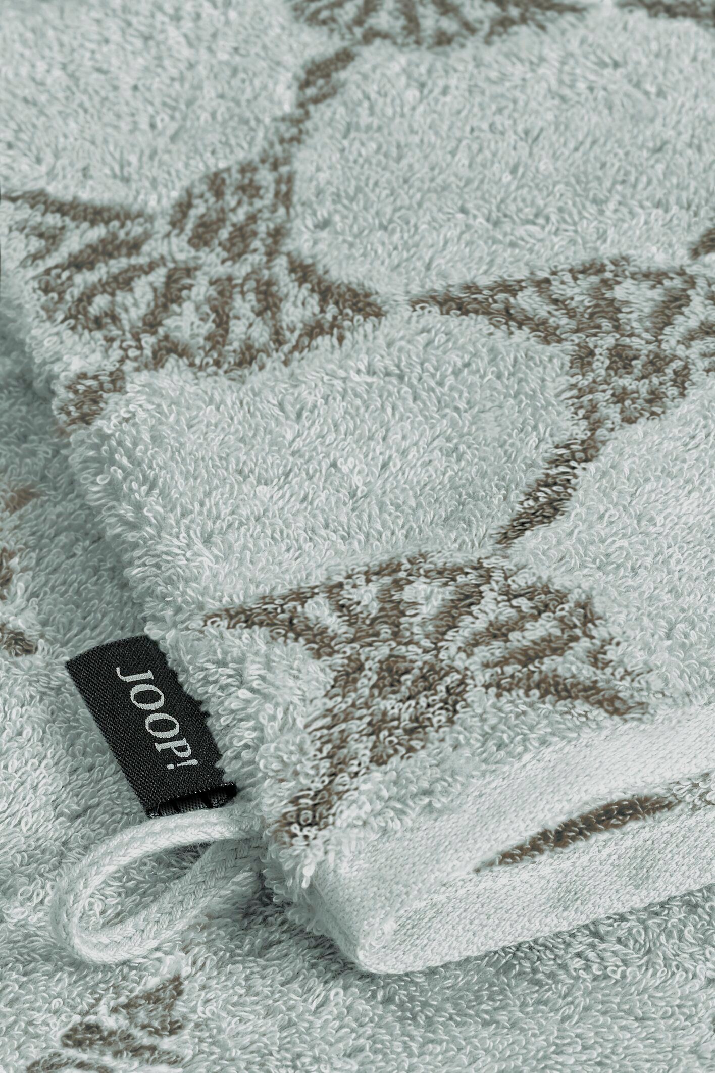 Joop! Waschhandschuh JOOP! LIVING - CLASSIC CORNFLOWER Waschhandschuh-Set (3-tlg)