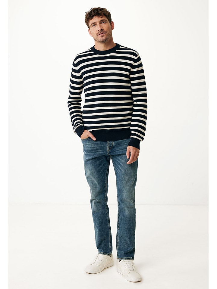 Mexx Pullover in Schwarz/ Creme günstig kaufen